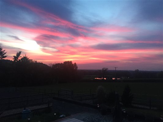 Sunsets at Goose Green Farm